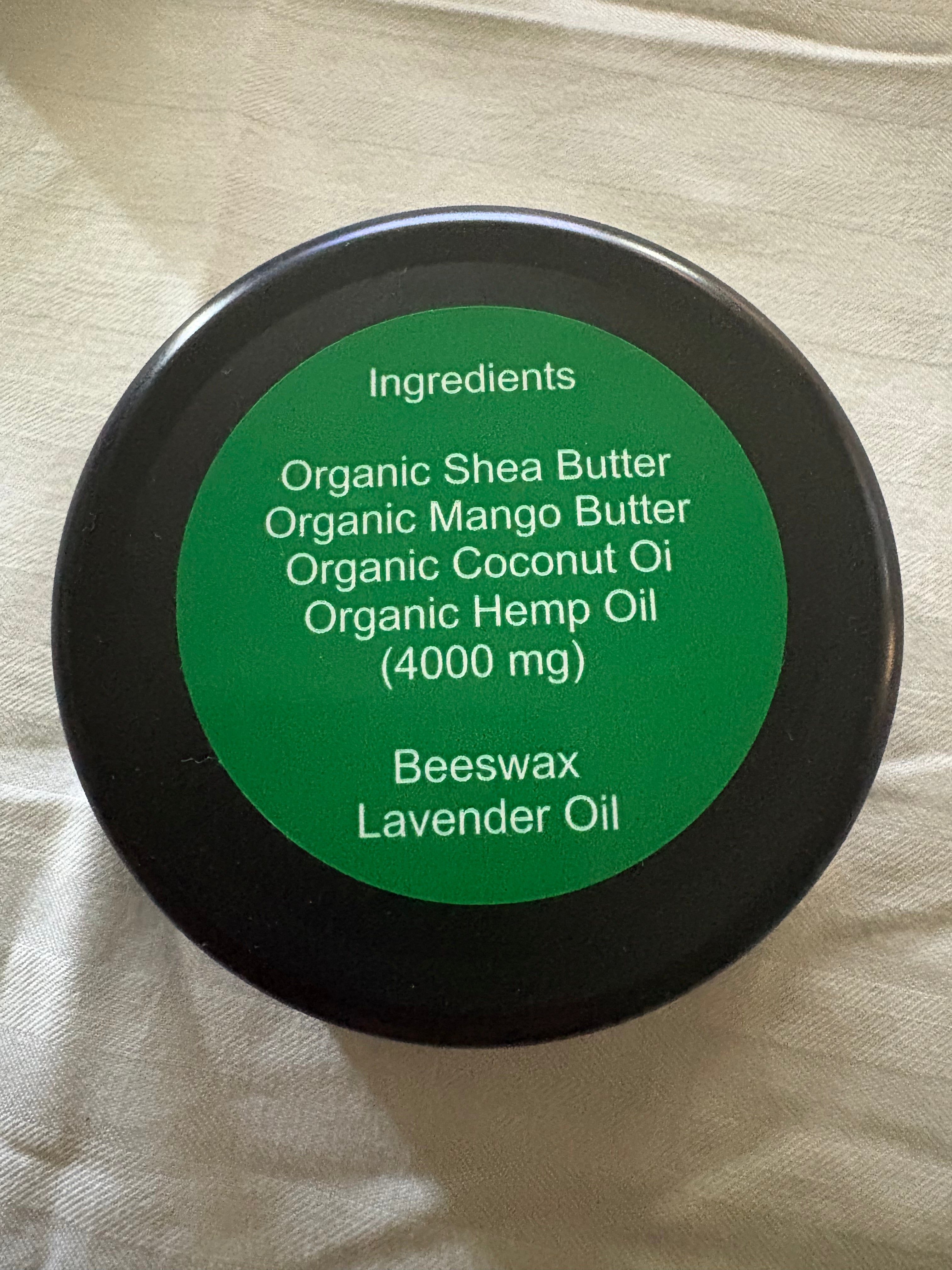 Organic Hemp Balm
